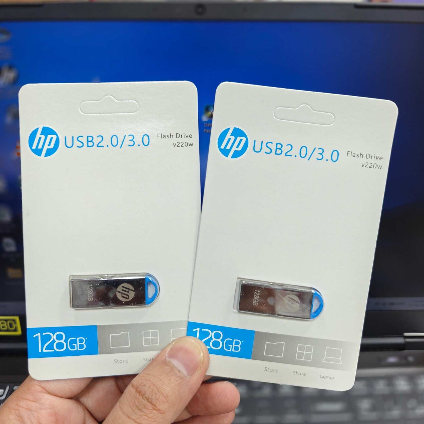 128 GB H.P. Metal Pendrive