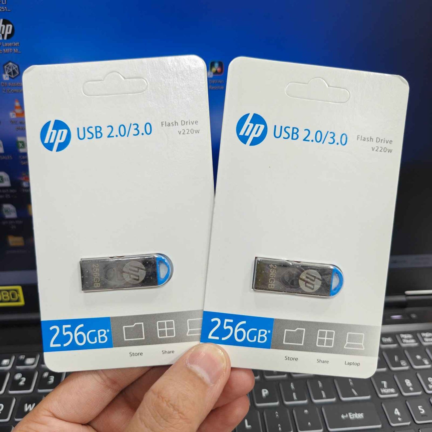 256 GB H.P. Metal Pendrive