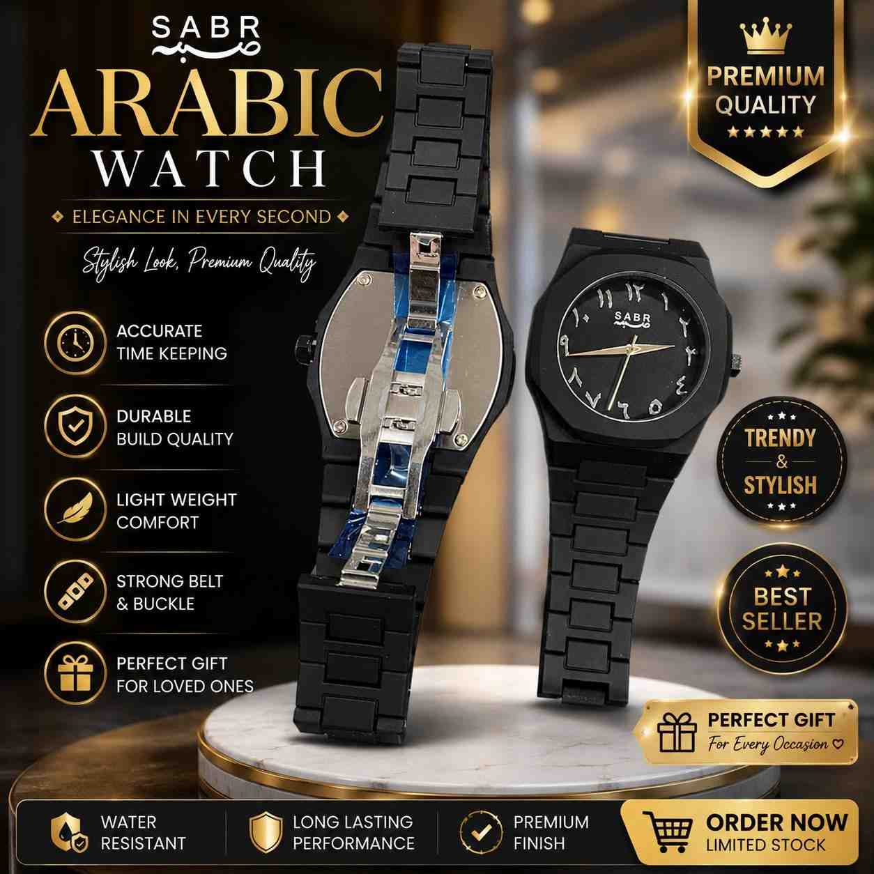 Sabr Mens Wrist Watch