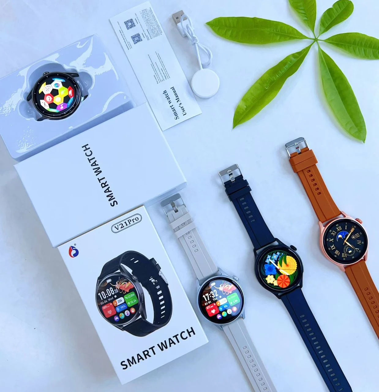 V21 Pro 22mm Round SmartWatch