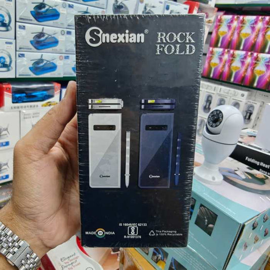 Snexian Rock Fold Keypad Mobile Phone