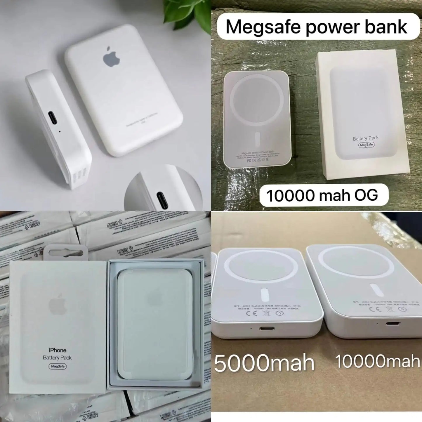10000 Mah Magsafe Wireless Powerbank