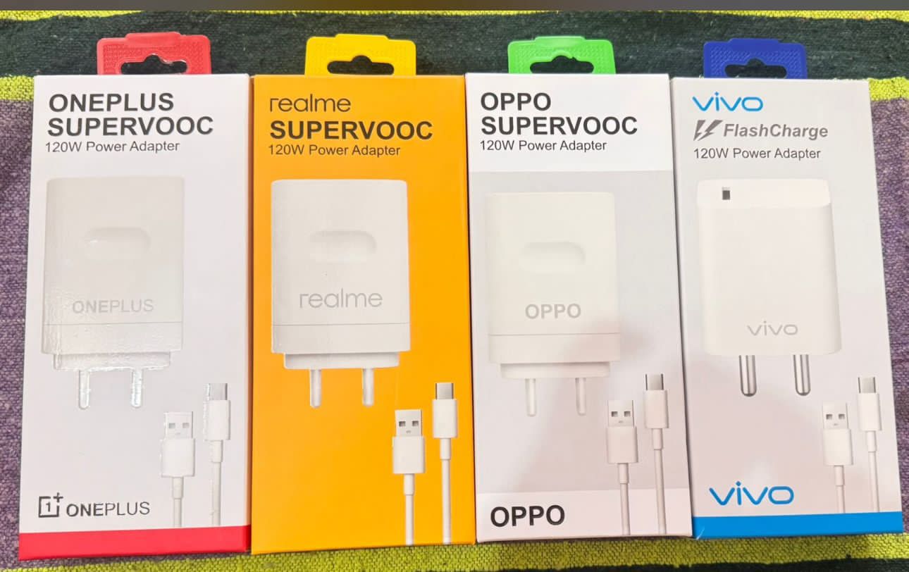 SuperVooc 120w fast Charger With 6 Months Warranty