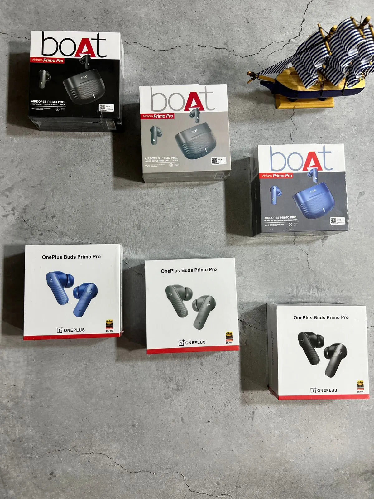 Airdopes Primo Pro Hard Box Packing Og Earbuds