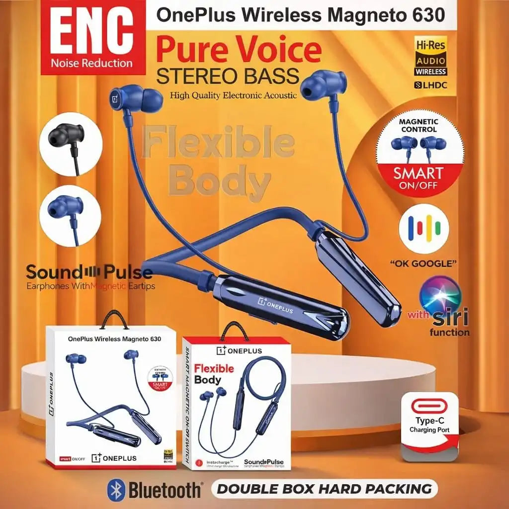 Magneto-630 Premium – Double Packing Wireless Neckband
