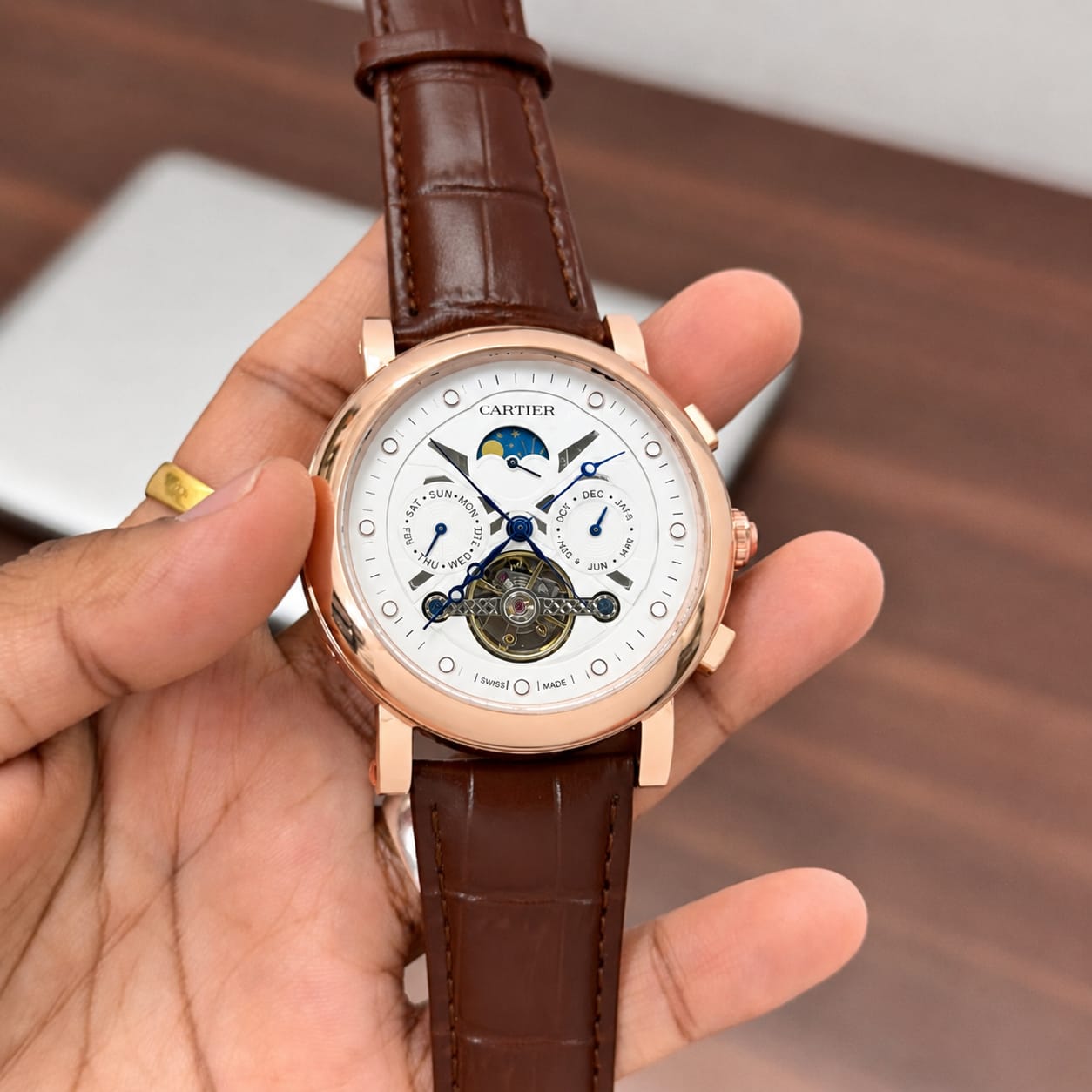 π Cartier SunMoon Chronograph
