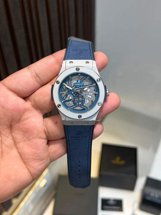 HUBLOT LEATHER BELT PREMIUM QUALITY*
