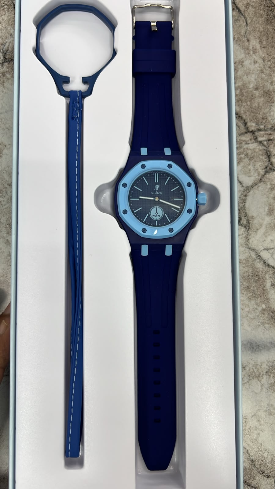 *Ap X Swatch* *Royal pop addition* Men’s watch