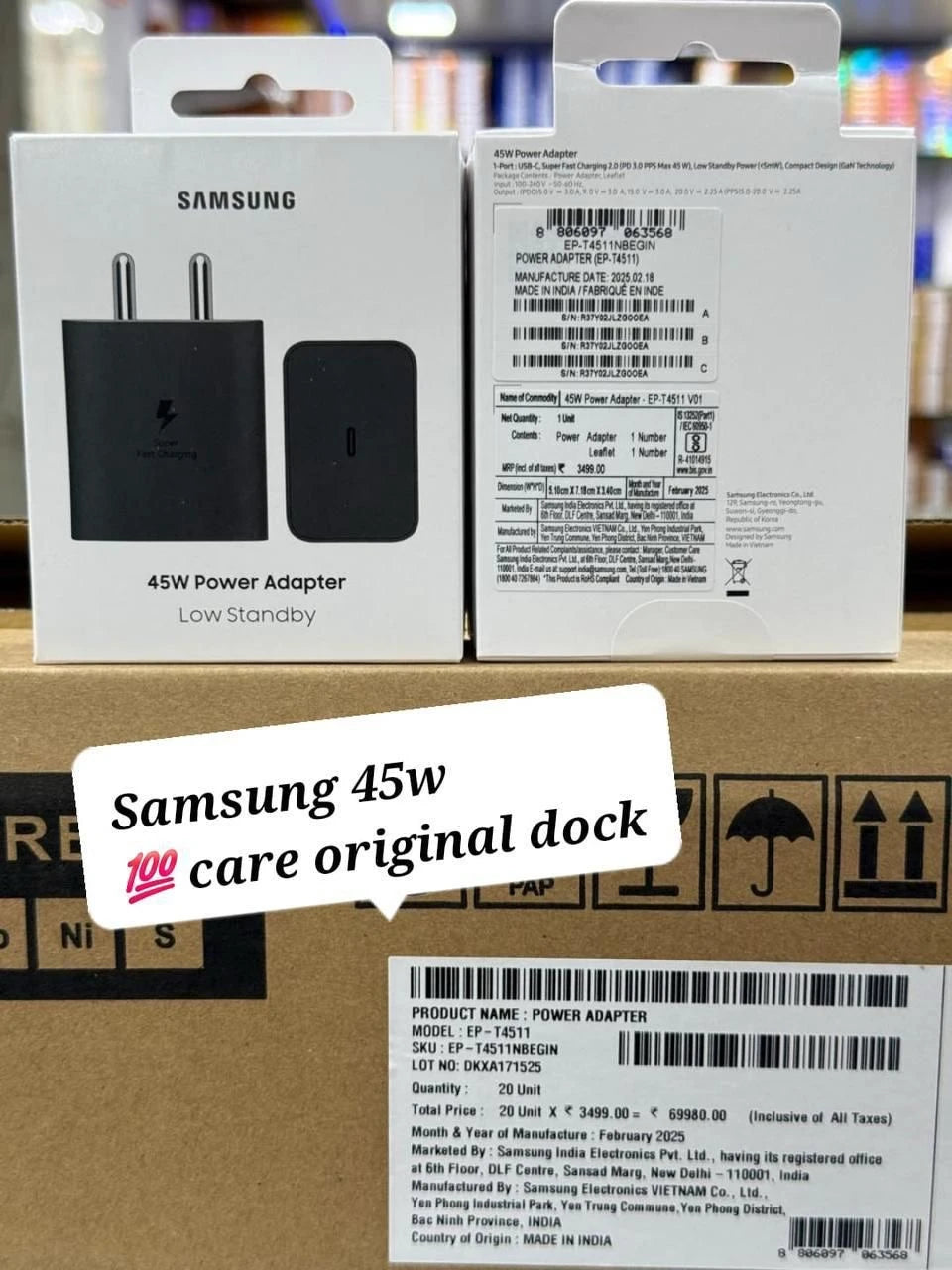 SVM.. 45w care og dock