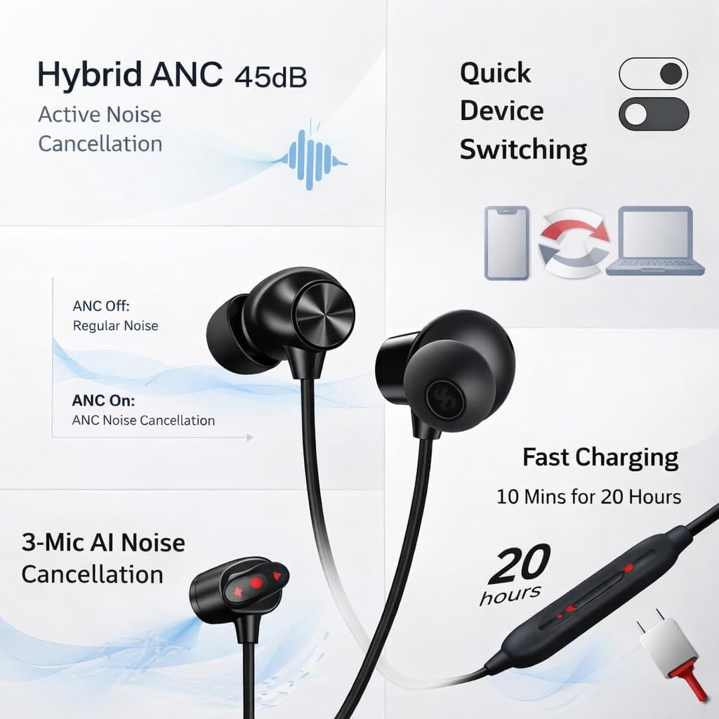 OnePlus Bullets Wireless Z3 Neckband Earphones