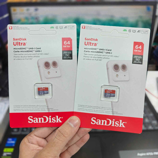 64 GB Memory Card (C10/A1)