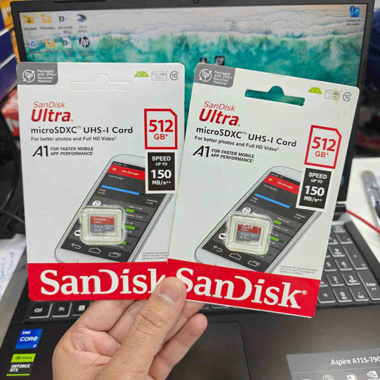 512 GB Memory Card (C10/A1)