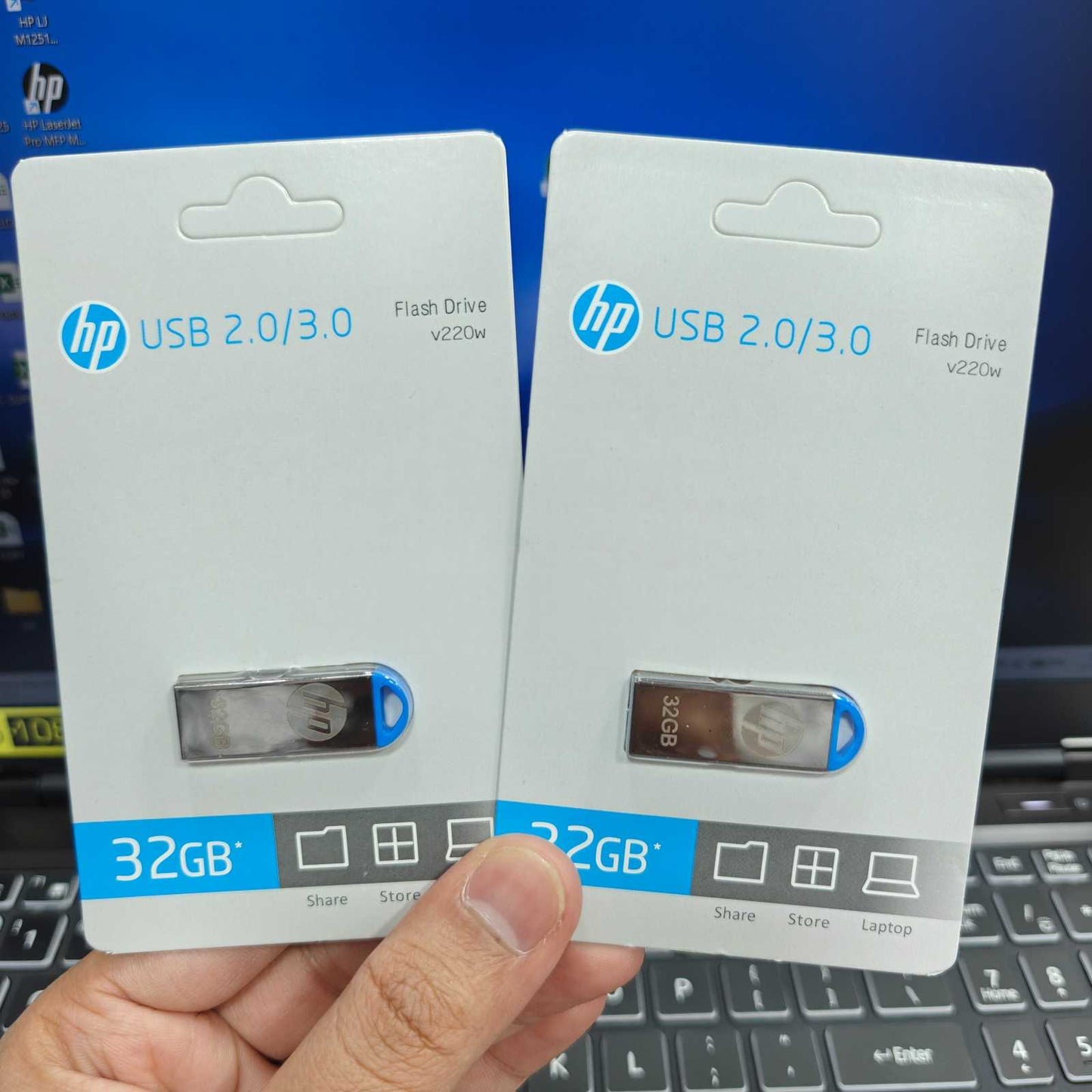32 GB H.P. Metal Pendrive