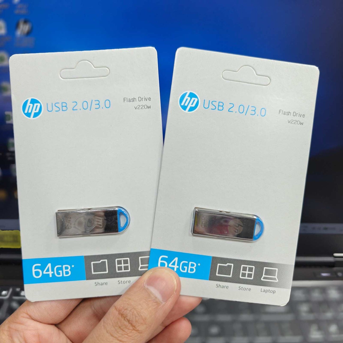 64 GB H.P. Metal Pendrive