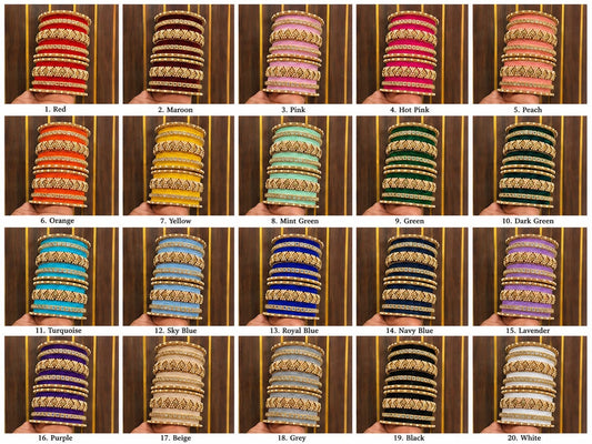 Export Quality  New Magic Bangles set   Available in 24 Colours   SIZE : 2.2/2.4/2.6/2.8/2.10