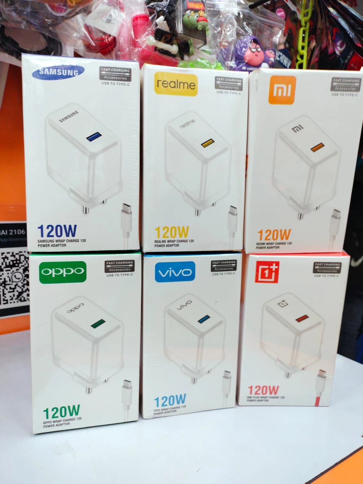 120w Charger With 6 Months warranty