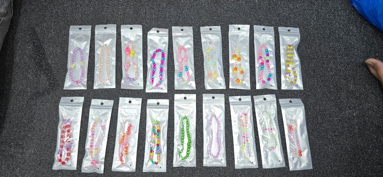 Mix Design Mobile Charms Keychain