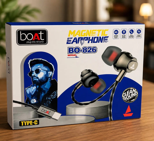 Bo-286 Type-C Wired Earpphone