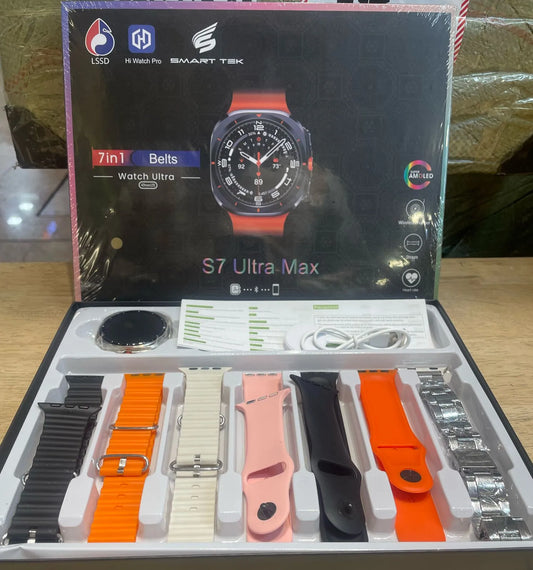 S7 Ultra Max 7 Belt Combo Smartwatch