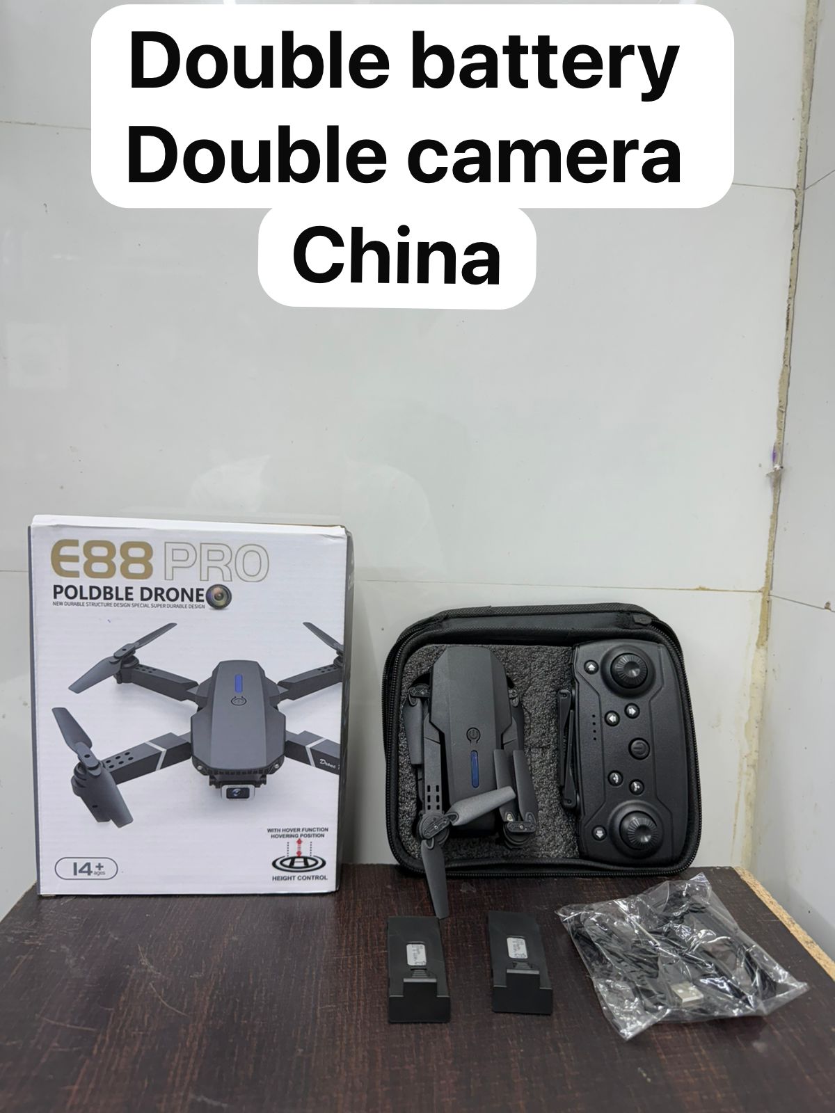 E88 Pro Double Camera Double Battery Drone