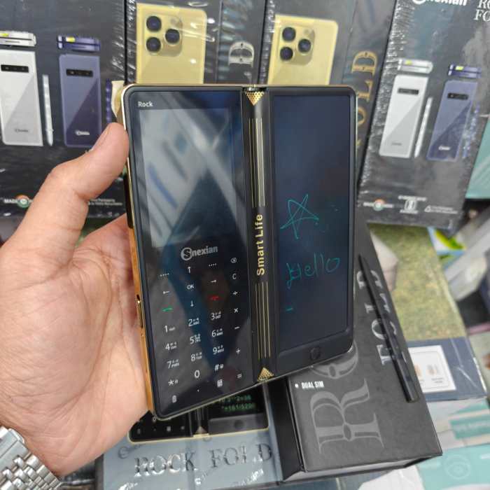 Snexian Rock Fold Keypad Mobile Phone