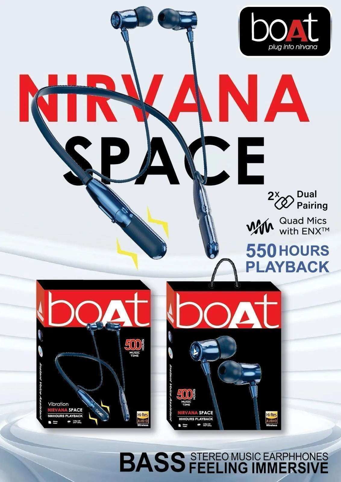 Bt Nirvana Space Neckband