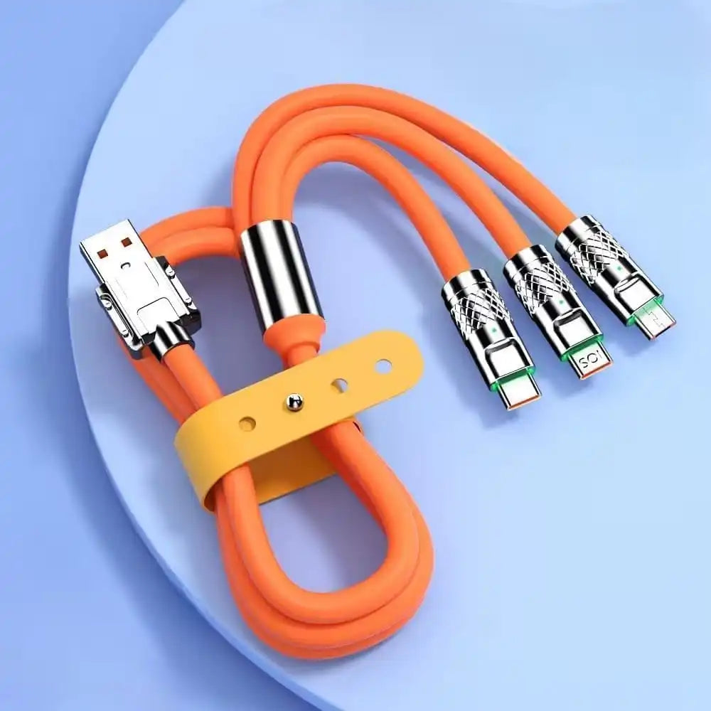 3 in 1 Silicon cable