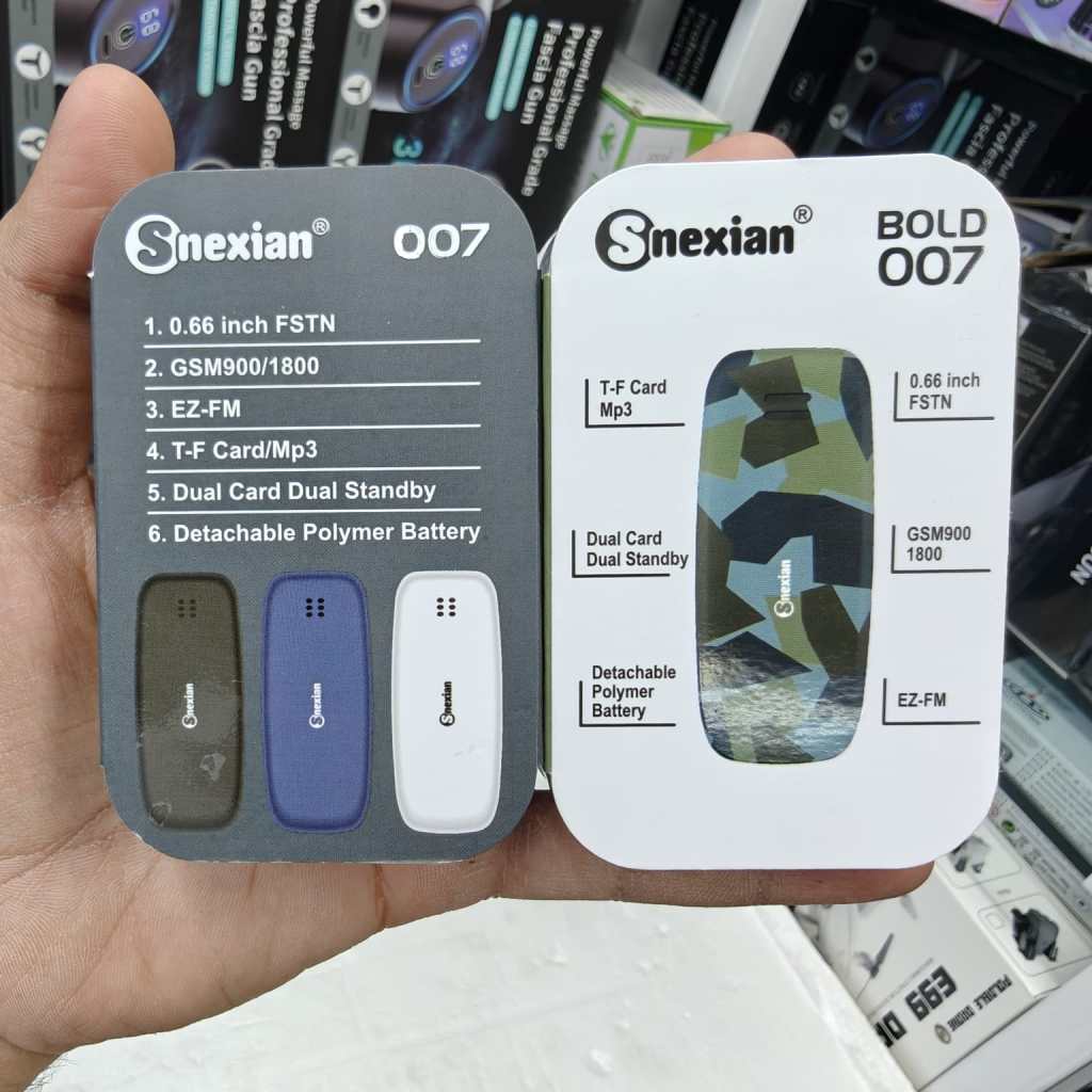 SNEXIAN BOLD 007/777 MINI (DUAL SIM + TF CARD) MOBILE PHONE