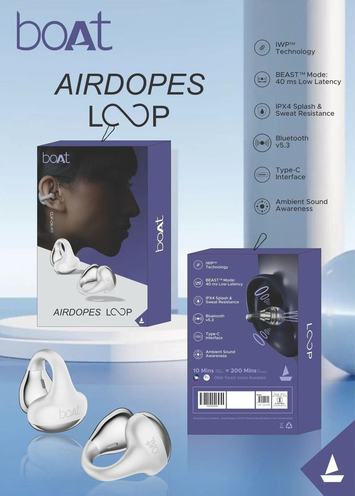 Airdopes Loop Earbuds
