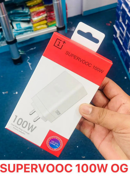 1+ SuperVooc 100W Adapter With 6 Months Warranty
