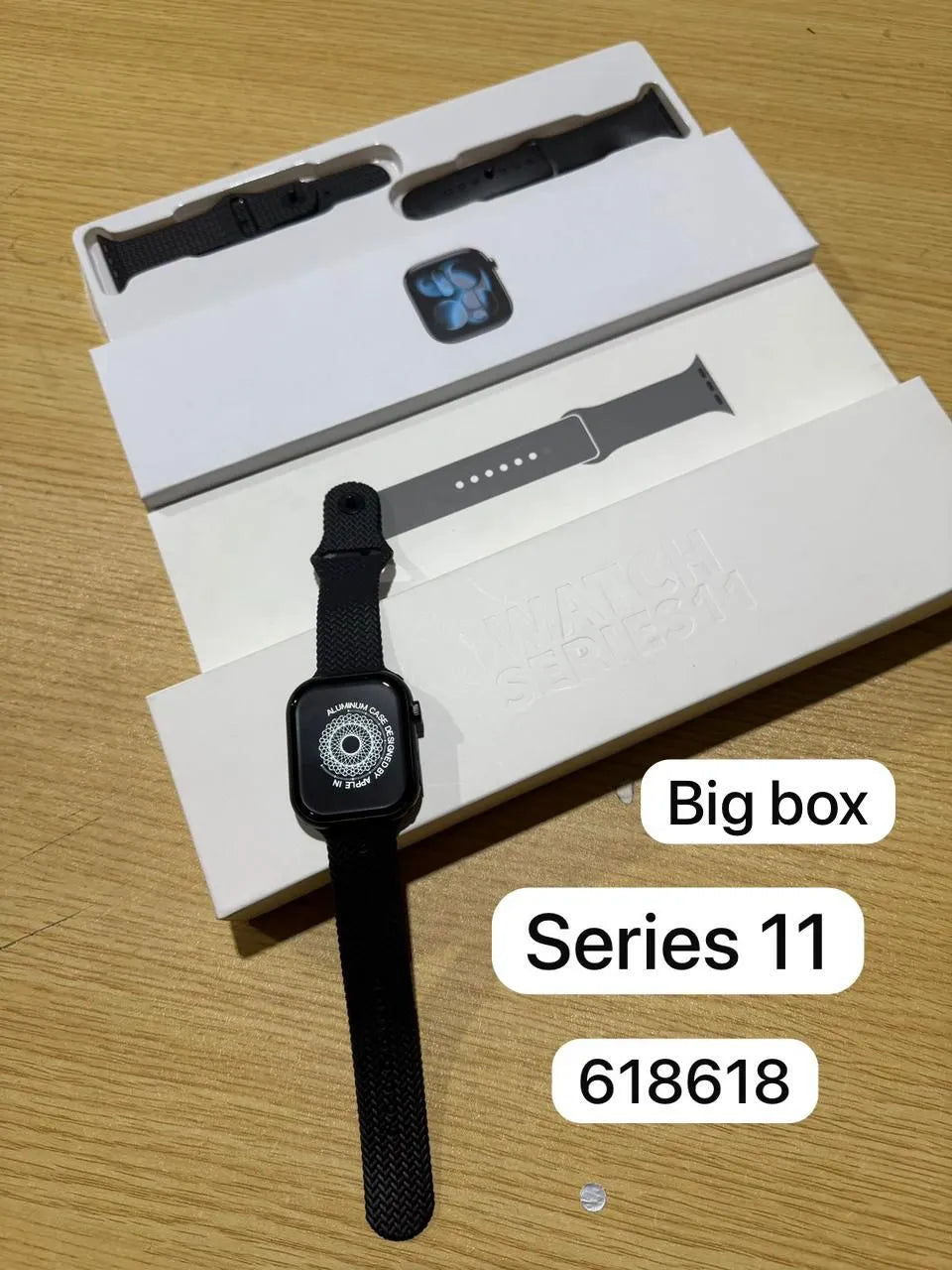 Series 11 Smartwatch With Apple Logo Big Box
