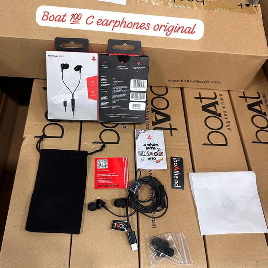 boAt BassHeads 100 C (Type-C) Og Wired Earphone