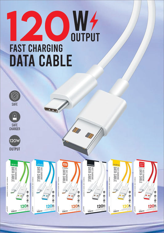 120w SuperVooc Type-C Cable ( 1 Year Warranty )