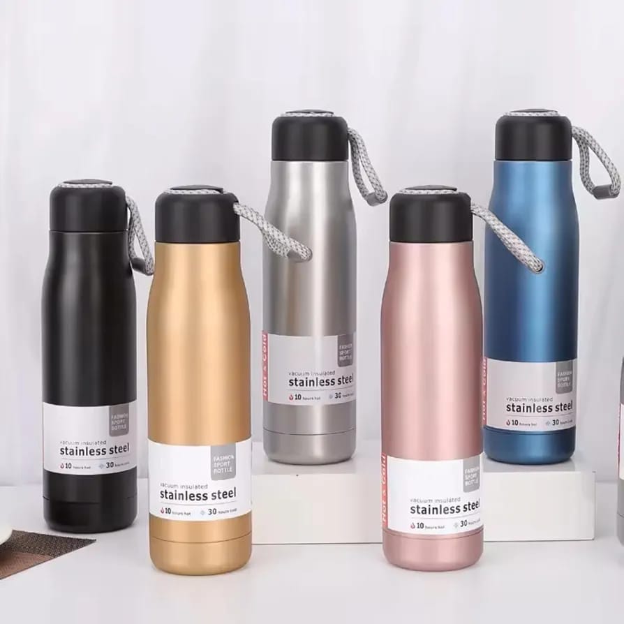 24 Hours Hot & Cold Stainless Steel Water Bottle – 500ml