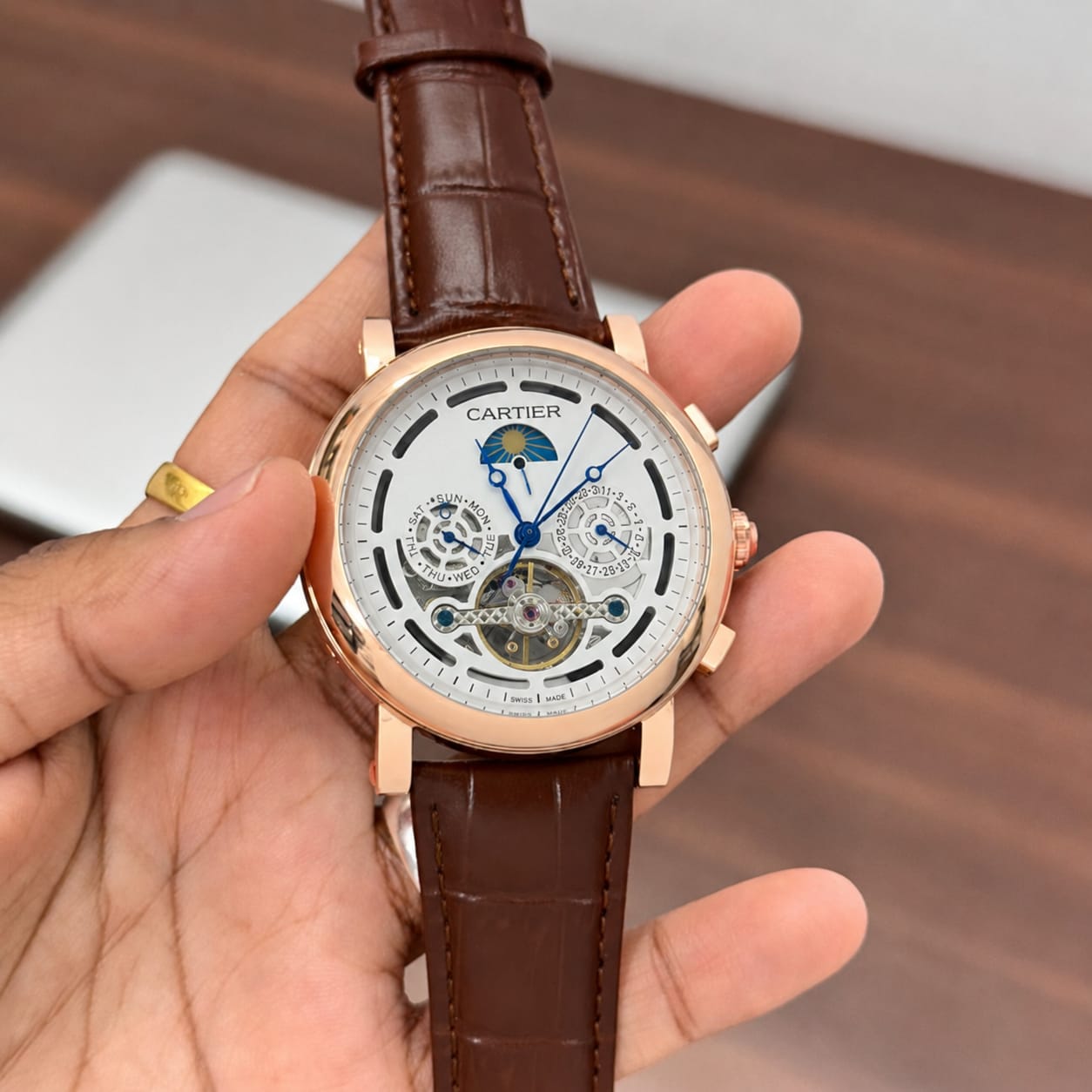 🌟 Cartier SunMoon Chronograph