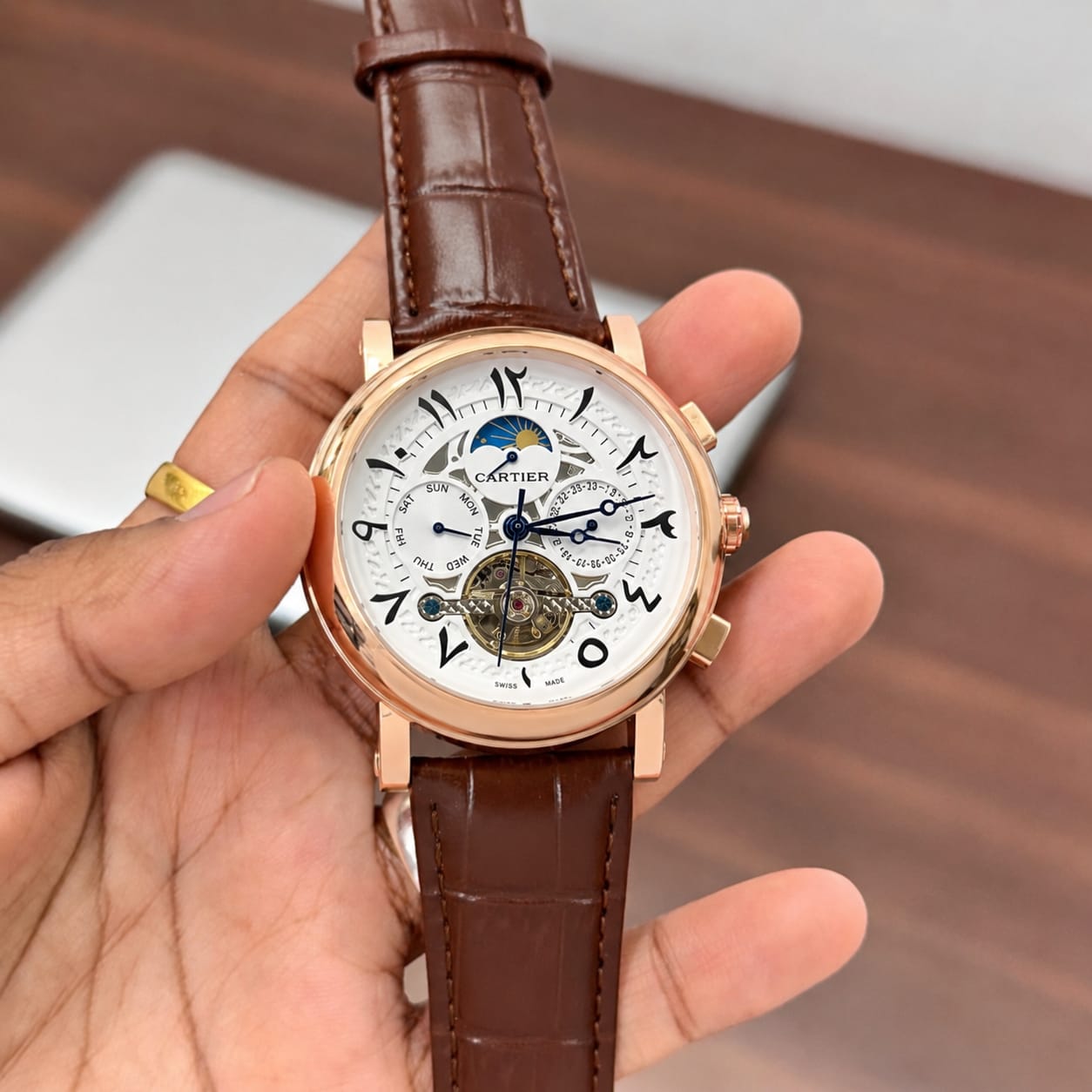 🌟 Cartier SunMoon Chronograph