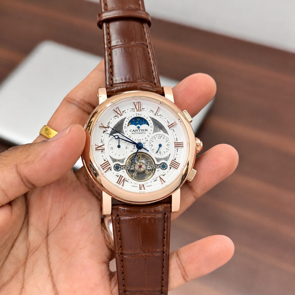 🌟 Cartier SunMoon Chronograph