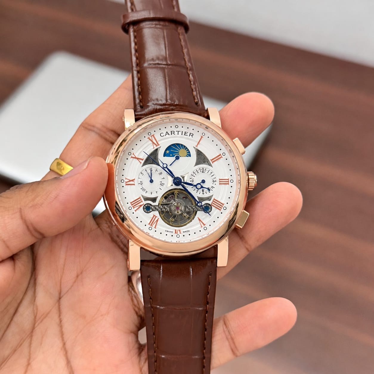 🌟 Cartier SunMoon Chronograph