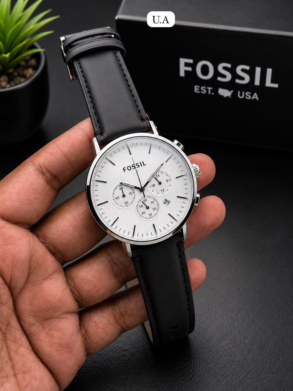 FOSSIL PREMIUM LEATHER BELT*