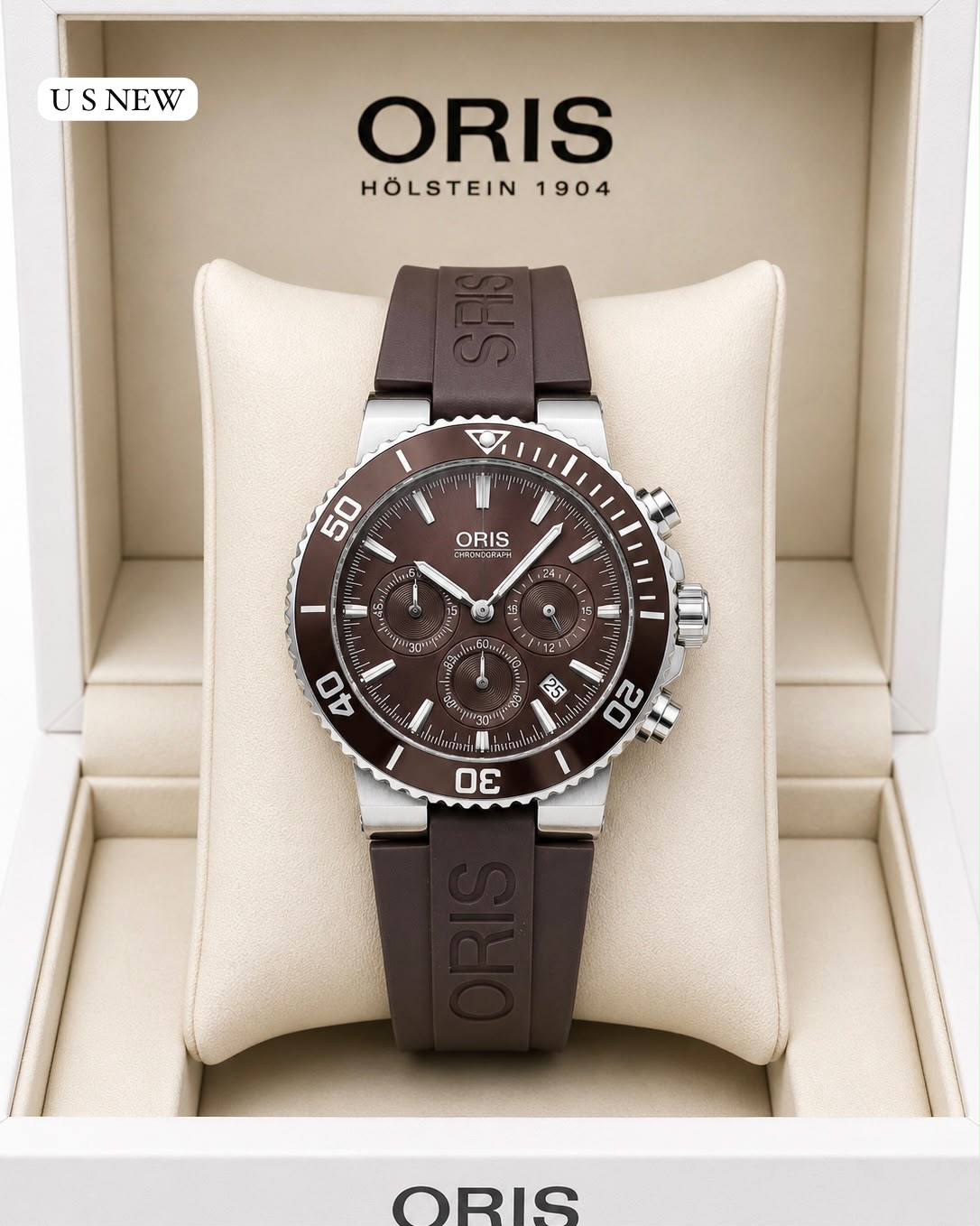 ✅ *ORIS is the Master of Materials for watches