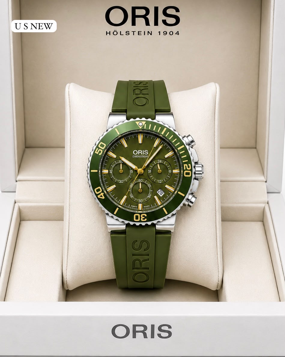✅ *ORIS is the Master of Materials for watches