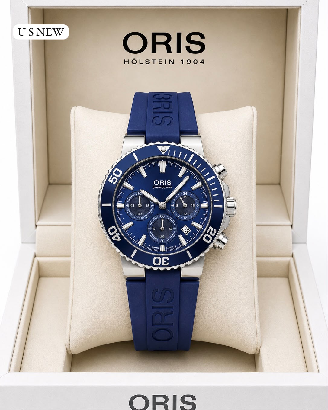 ✅ *ORIS is the Master of Materials for watches