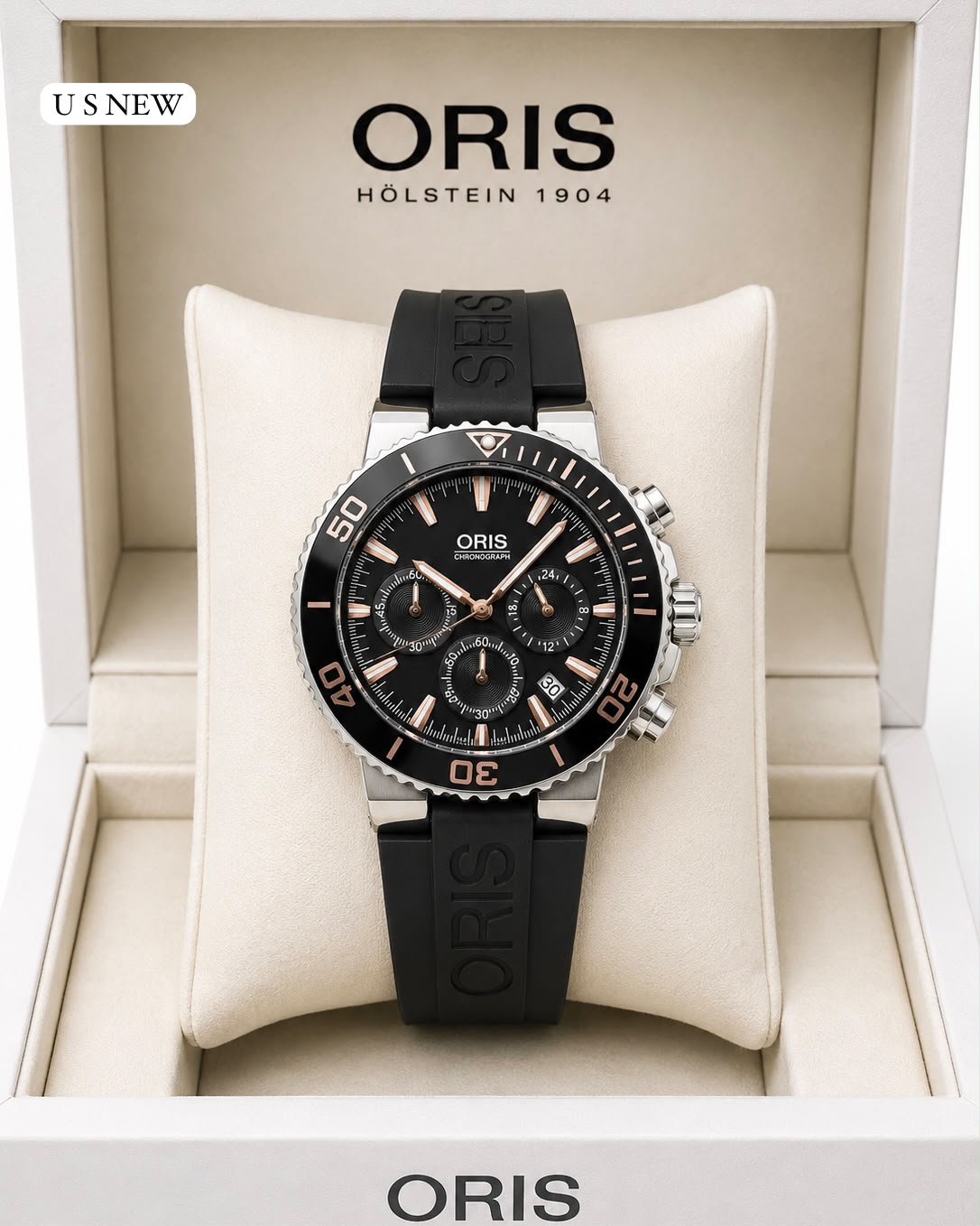 ✅ *ORIS is the Master of Materials for watches