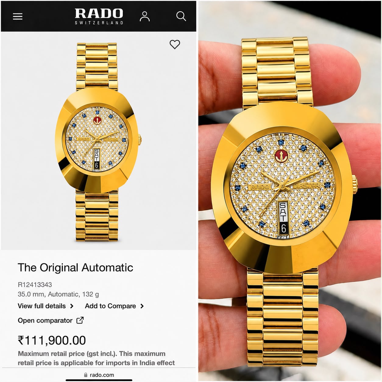 Rado diaster Automatic