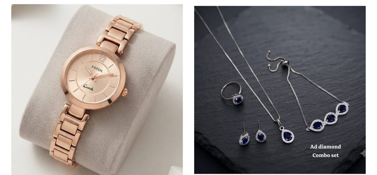 BUY 1 BRANDED WATCH &amp; GET &nbsp;A.D BRACELET / RING / NECKLACE / EARRINGS FREE* 😍
