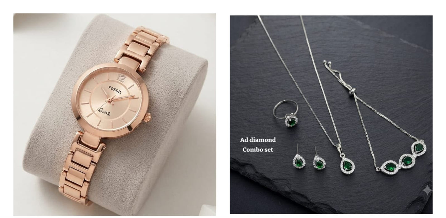 BUY 1 BRANDED WATCH &amp; GET &nbsp;A.D BRACELET / RING / NECKLACE / EARRINGS FREE* 😍