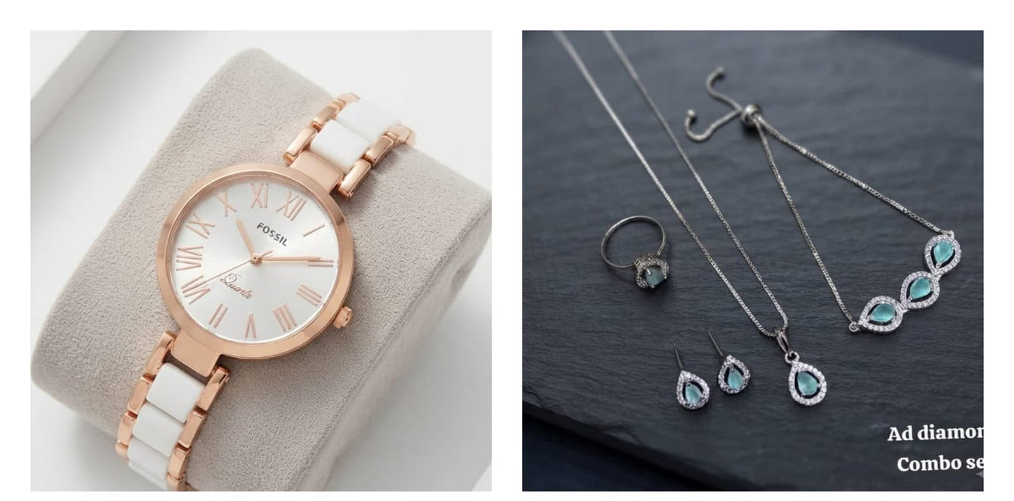 BUY 1 BRANDED WATCH &amp; GET &nbsp;A.D BRACELET / RING / NECKLACE / EARRINGS FREE* 😍