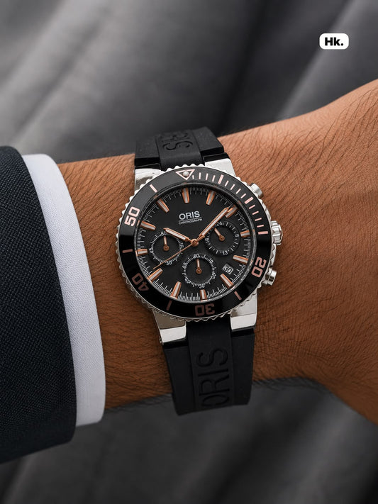 ✅ *ORIS is the Master of Materials for watches
