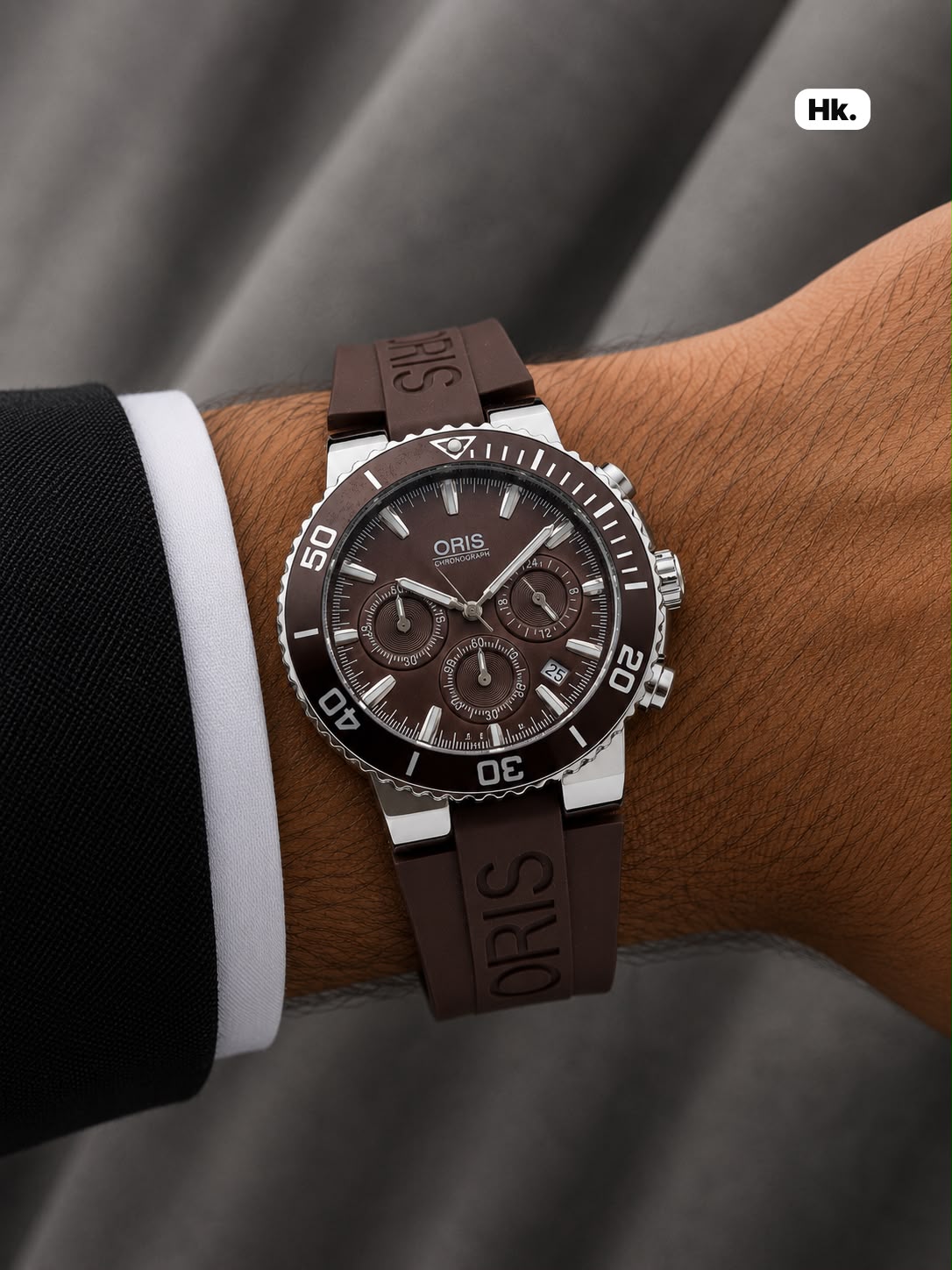 ✅ *ORIS is the Master of Materials for watches