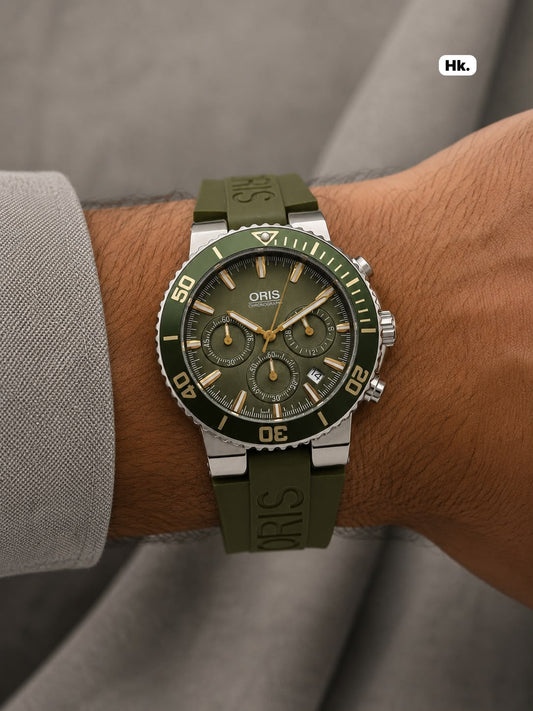 ✅ *ORIS is the Master of Materials for watches
